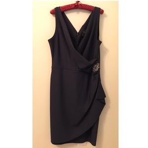 Navy blue special occasion dress